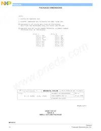 MPX5010DP1 Datasheet Pagina 14