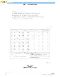 MPX5010DP1 Datasheet Pagina 16