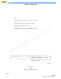 MPX5010DP1 Datasheet Pagina 22