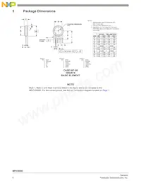 MPX5999D Datasheet Page 6
