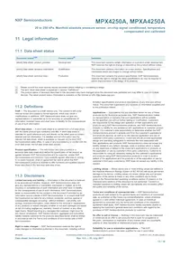 MPXAZ4250AC6T1 Datasheet Pagina 13