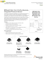 MPXAZ6115A7U Datasheet Cover