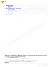 MPXH6250A6T1 Datasheet Page 2