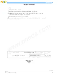 MPXV2202GC6U Datasheet Pagina 17