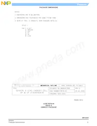 MPXV5050GC6T1 Datasheet Pagina 9