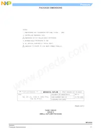 MPXV5050GC6T1 Datasheet Pagina 17