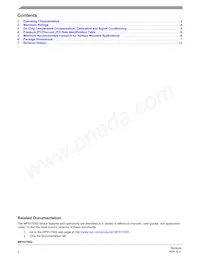 MPXV7002GC6T1 Datasheet Pagina 2