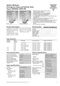 NES13DB24SA Datasheet Cover