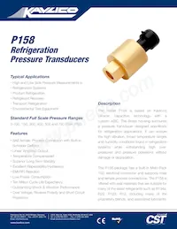 P158-300A-C2C Datasheet Copertura