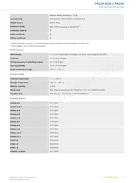 PAC50-DCB Datasheet Page 3