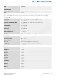 PBT-RP1K5SN1SS0AMA0Z Datasheet Page 3