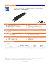 PDA075B-T700G Datasheet Cover