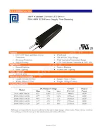 PDA100B-700GB Datasheet Cover