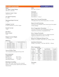PDA100W-700GB Datasheet Page 2