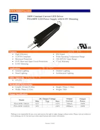 PDA100W-700GD數據表 封面