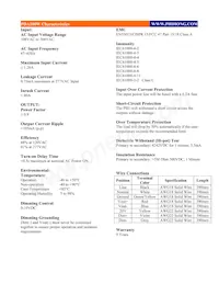 PDA100W-700GD Datasheet Page 2