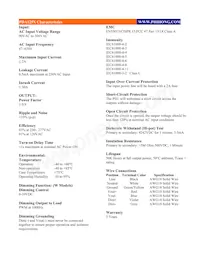 PDA125W-3A1F Datasheet Pagina 2