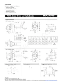 PEC11L-4225F-N0015 Datenblatt Seite 2