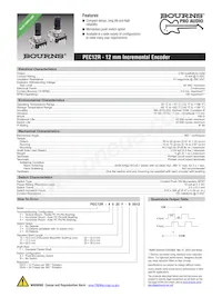PEC12R-4215F-S0024 Datasheet Cover