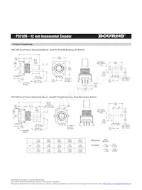 PEC12R-4215F-S0024 Datasheet Page 3