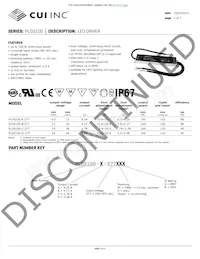 PLDS100-D-277PEB Datenblatt Cover