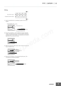 PYF14S Datasheet Pagina 7