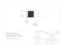 RA103J0J Datasheet Cover