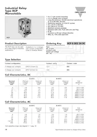 RCP800224VDC Datasheet Cover
