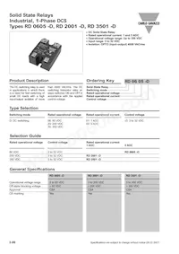 RD0605-D Datenblatt Cover