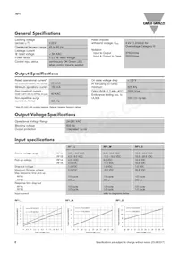 RF1A23L25 Datasheet Page 2