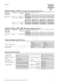 RGC1A60A62KGE Datasheet Page 3