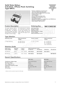 RM1C40D25 Datasheet Cover