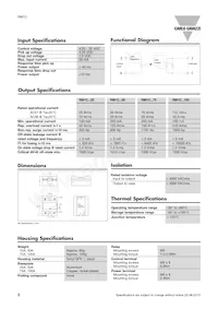 RM1C40D25 Datasheet Page 2