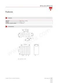 RP1A23D10 Datasheet Page 3