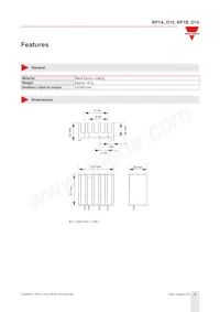 RP1A23D10 Datasheet Pagina 3