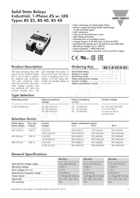 RS1A48D25 Datasheet Cover