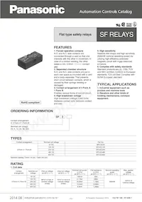 SFS4-L-DC24V Datasheet Copertura