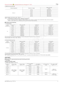 TQ4-L2-9V Datasheet Pagina 3