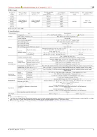 TQ4-L2-9V Datasheet Pagina 5