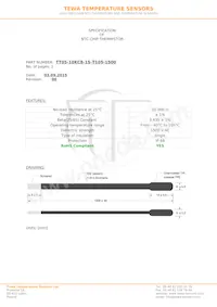 TT05-10KC8-1S-T105-1500 데이터 시트 표지