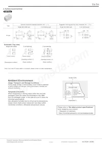 TX2SL-LT-4.5V-TH Datasheet Page 5