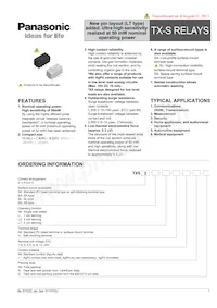 TXS2SL-L2-9V Datasheet Cover
