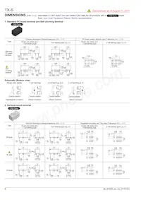 TXS2SL-L2-9V Datasheet Pagina 6