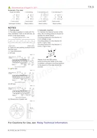 TXS2SL-L2-9V Datasheet Page 7