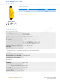 UE10-2FG2D0 Datasheet Pagina 2