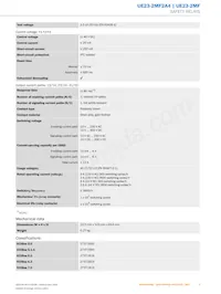 UE23-2MF2A4 Datasheet Page 3