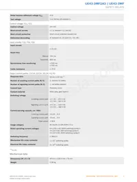 UE43-3MF2A3 Datasheet Page 3
