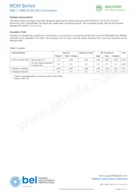 110RCM1000-24 Datasheet Pagina 16