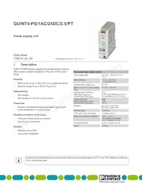 2909576 Datasheet Cover