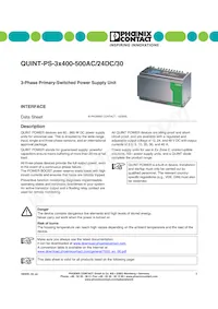 2938633 Datasheet Cover